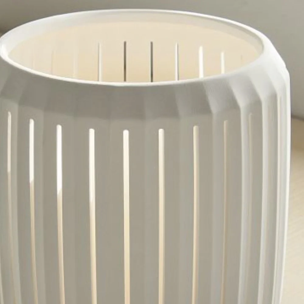 West Elm Hurricane Candle Holder - Medium 6”diam x 7.4”h